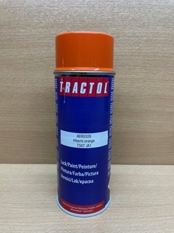 Spuitbus Tractol Hitachi oranje 400ml.