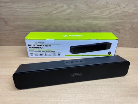 Soundbar mini bluetooth stereo.