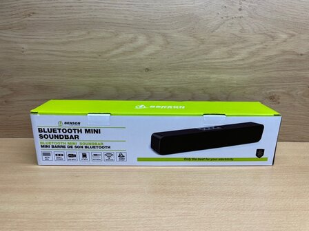 Soundbar mini bluetooth stereo.