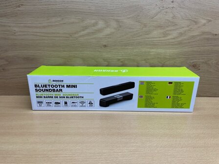 Soundbar mini bluetooth stereo.