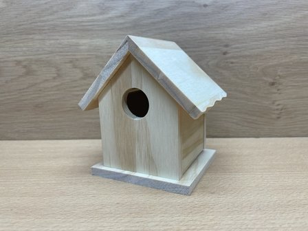 Vogelhuisje hout.