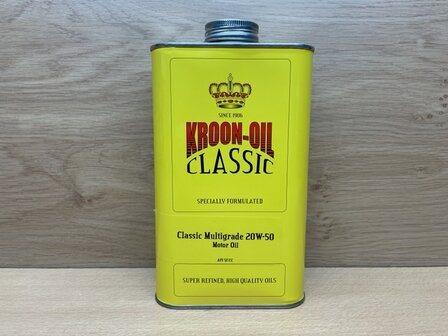 Kroon Classic motorolie multigrade 20W-50 1l.