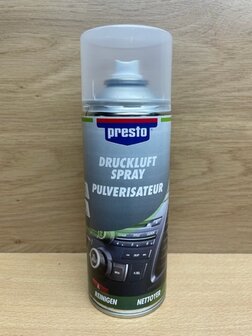 Presto persluchtspray 400 ml.