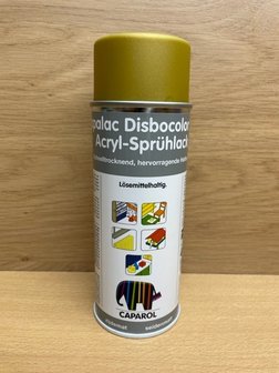 Spuitbus Caparol goud zijdemat 400ml.