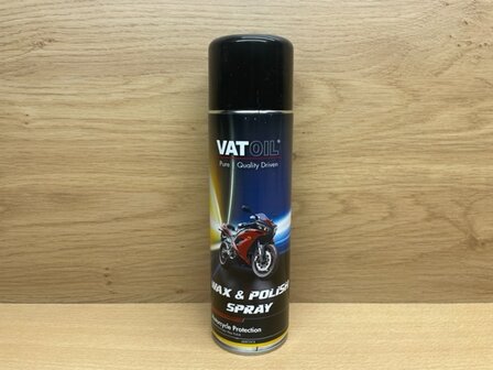 Spuitbus Vatoil Wax &amp; Polisch 500ml.