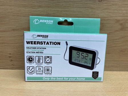 Weerstation indoor / outdoor.