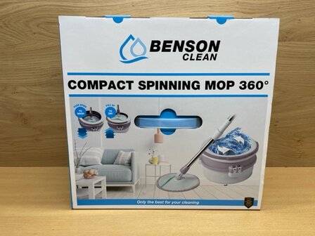 Mop en emmerset compact 360&deg; spinning.