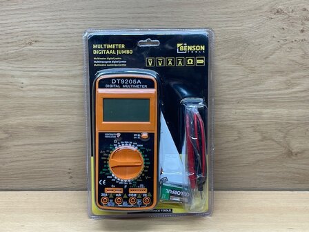 Multimeter DT9205A digitaal.