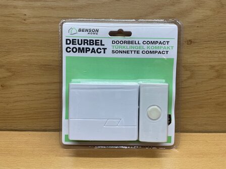 Deurbel met 16 melodieen compact.