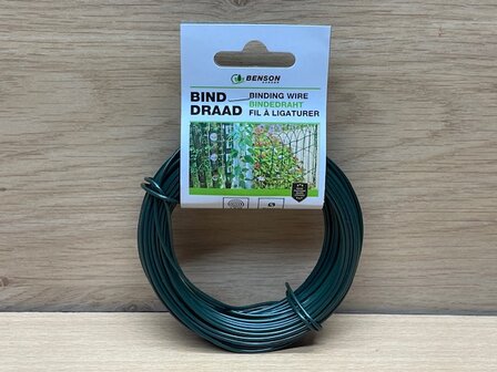 Binddraad groen 2mmx15m.