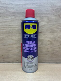 WD40 Kettingreiniger spray 500ml.