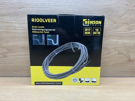 Gootsteen / Riool ontstopper 10 meter.