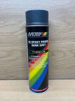 MoTip Epoxy Primer DONKERGRIJS spuitbus 500ml.