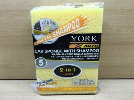 Sponzenset 5 dlg met shampoo.