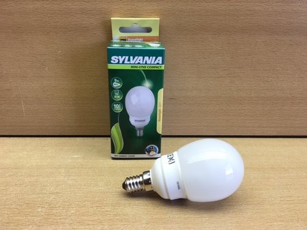 Spaarlamp Sylvania Homelight 827, E14 9 watt