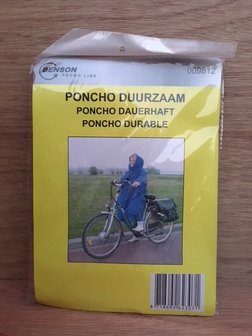 Poncho duurzaam.