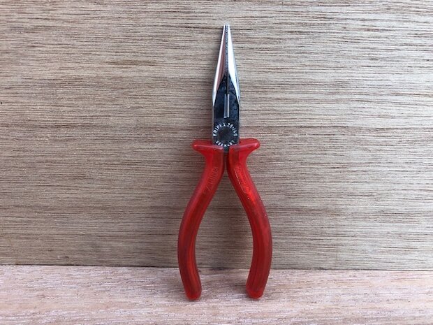 Puntbektang Knipex chroom 140mm.