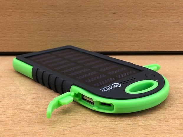 Powerbank solar 5000 mAh.