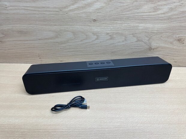 Soundbar mini bluetooth stereo.