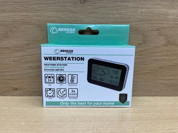 Weerstation indoor.