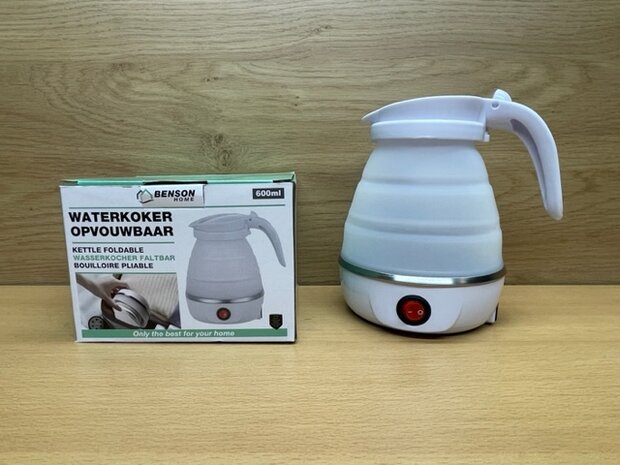 Waterkoker opvouwbaar 600ml.