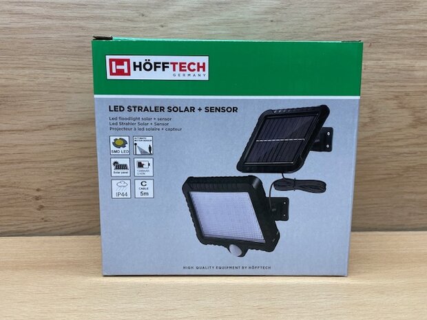 LED straler solar met sensor.