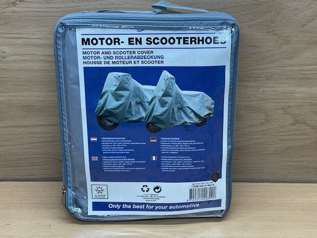 Motor- en scooterhoes 246 x 104 x 127 cm.