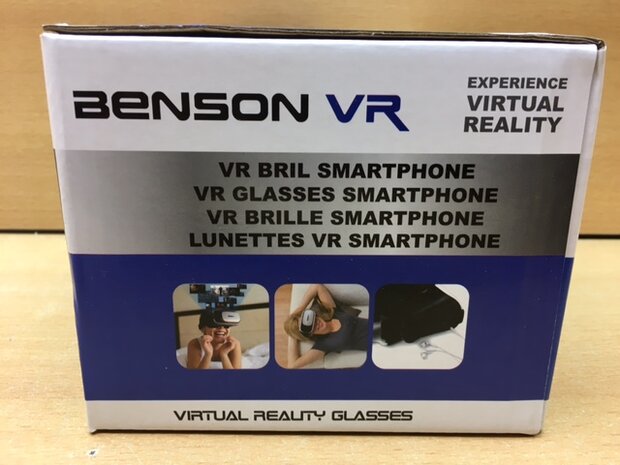 Virtual Reality bril voor smartphones.