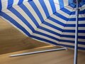 Parasol-blauw-wit-160cm